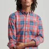 Superdry VINTAGE LUMBERJACK - Shirt - Flint Check Faded Rose