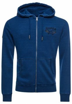 Superdry Zip-up Sweatshirt - Indigo Light Wash -Superdry Shop 5f6ca3f1c4e34770a53d8e6913b2e8fb
