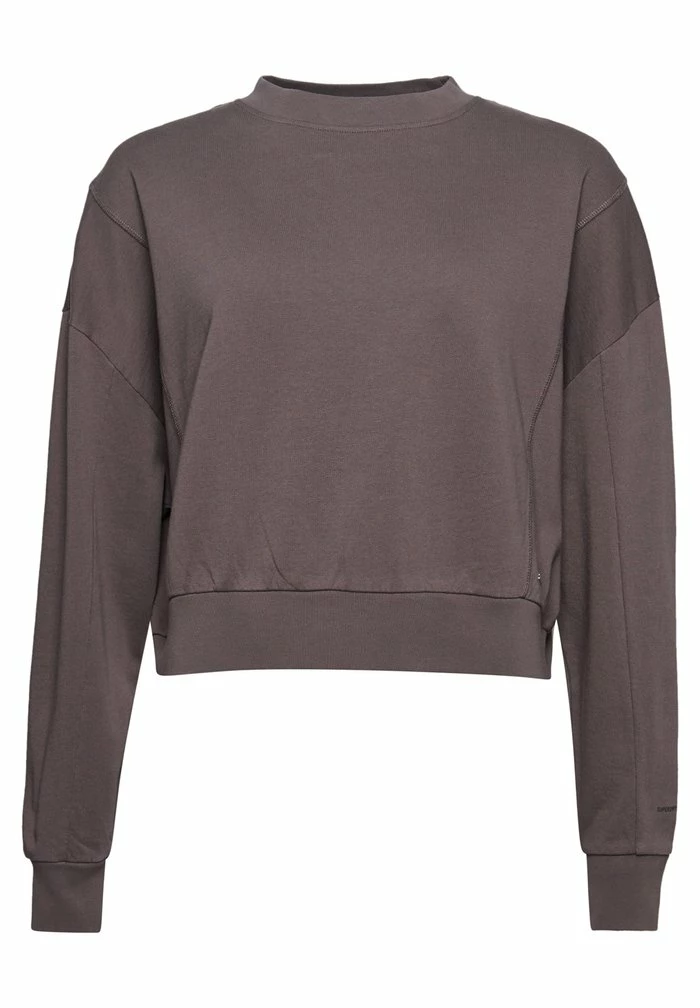 Superdry FLEX BATWING - Sweatshirt - Dark Grey 4 Superdry FLEX BATWING - Sweatshirt - Dark Grey - Image 4