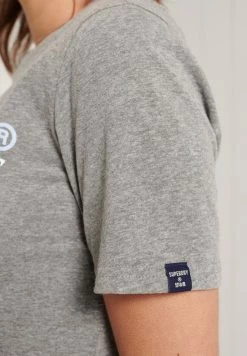 Superdry VINTAGE LOGO - Print T-shirt - Dark Marl -Superdry Shop 5f78615e15264f17aaf143730a342cdd