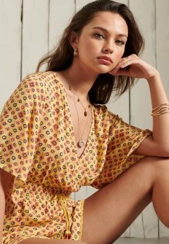 Superdry Jumpsuit - Yellow Tile Aop 6 Superdry Jumpsuit - Yellow Tile Aop -Superdry Shop 5f9d1d8f2d914012a5703380c02454cb