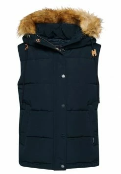 Superdry EVEREST - Waistcoat - Eclipse Navy 6 Superdry EVEREST - Waistcoat - Eclipse Navy -Superdry Shop 5fa9f364e93549208e740cac55b67f58