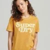 Superdry VINTAGE COOPER CLASSIC - Print T-shirt - Orange