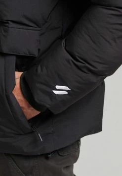 Superdry BOXY PUFFER - Winter Jacket - Black Graphic -Superdry Shop 5fee8060f98d474db03a174dc5f50334