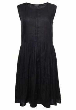 Superdry TEXTURED - Day Dress - Black -Superdry Shop 60058dd8d8424deea8d56c1c5b975462