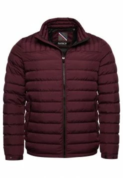 Superdry Down Jacket - Rich Deep Burgundy