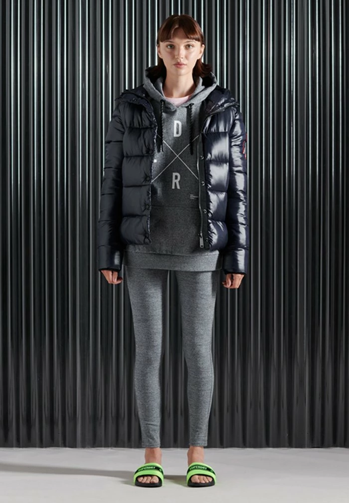 Superdry Hoodie - Twisted Black Grit 2 Superdry Hoodie - Twisted Black Grit - Image 2