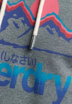 Superdry Sweatshirt - Noos Grey Marl -Superdry Shop 604227f45ba4417aaa4edfdea99ddba1