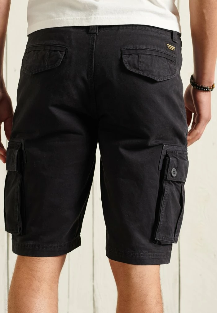 Superdry CORE HEAVY - Shorts - Black 3 Superdry CORE HEAVY - Shorts - Black - Image 3