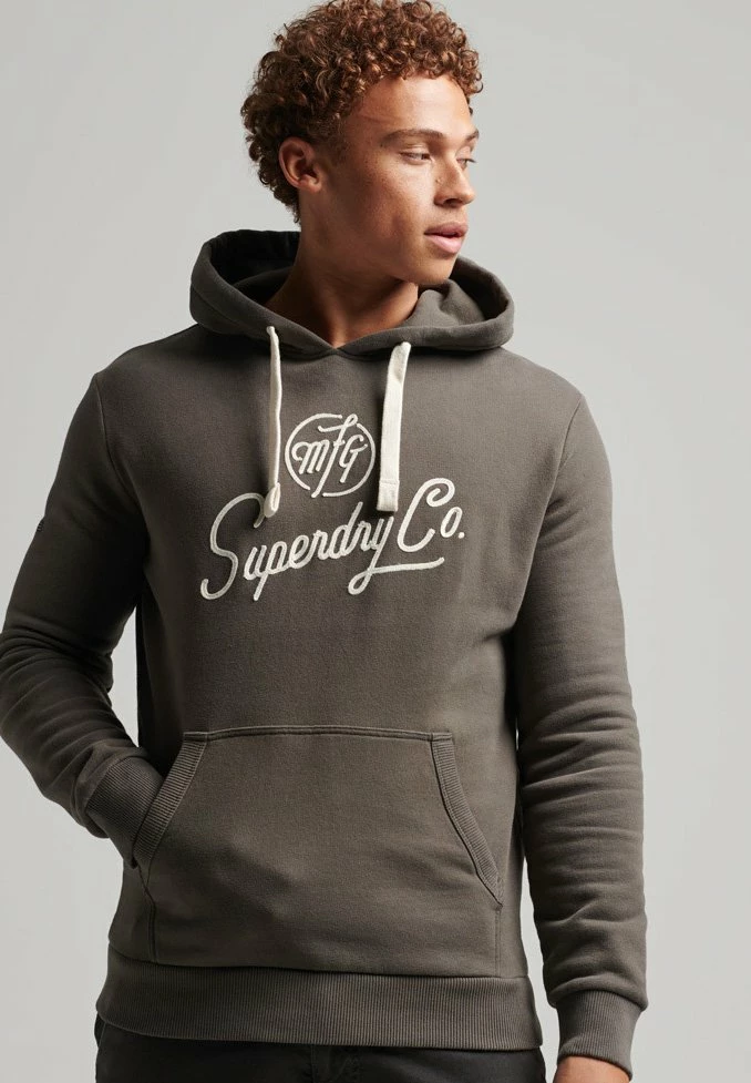 Superdry STYLED & MADE - Hoodie - Vintage Black 1 Superdry STYLED & MADE - Hoodie - Vintage Black