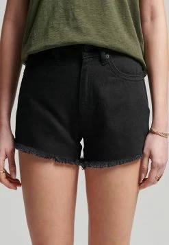Superdry STUDIOS - Denim Shorts - Black