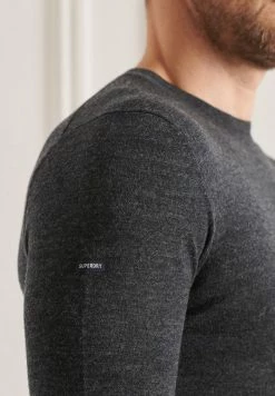 Superdry Jumper - Dark Charcoal Marl 7 Superdry Jumper - Dark Charcoal Marl -Superdry Shop 6097bdd604b1498c9dc8659b6a4fad70