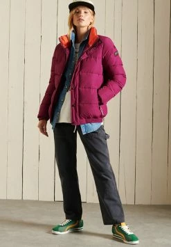 Superdry Winter Jacket - Rich Berry