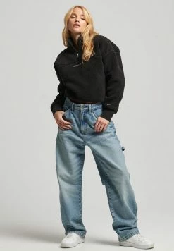 Superdry Fleece Jumper - Black