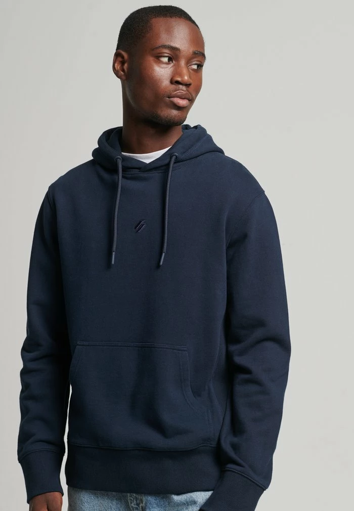 Superdry LOGO CLUB - Hoodie - Deep Navy 1 Superdry LOGO CLUB - Hoodie - Deep Navy