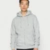 Superdry VINTAGE LOGO ZIPHOOD - Zip-up Sweatshirt - Athletic Grey Marl