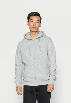 Superdry VINTAGE LOGO ZIPHOOD - Zip-up Sweatshirt - Athletic Grey Marl