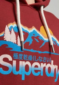 Superdry CORE GREAT OUTDOORS - Sweatshirt - Rouge Red Grit -Superdry Shop 60f23c54de7a44af85f49a9060329850