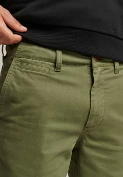 Superdry VINTAGE - Shorts - Olive Khaki -Superdry Shop 6105b240db6848f7823a64e9dc70f0a9