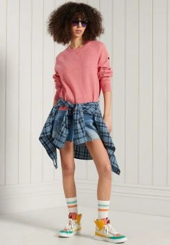 Superdry Jumper - Cali Surf Pink Grit