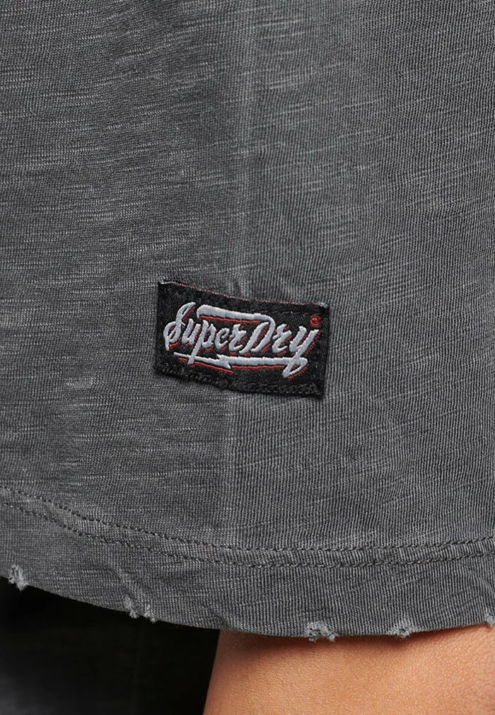 Superdry ROCK GRAPHIC LOOSE FIT - Print T-shirt - Jet Black 3 Superdry ROCK GRAPHIC LOOSE FIT - Print T-shirt - Jet Black - Image 3