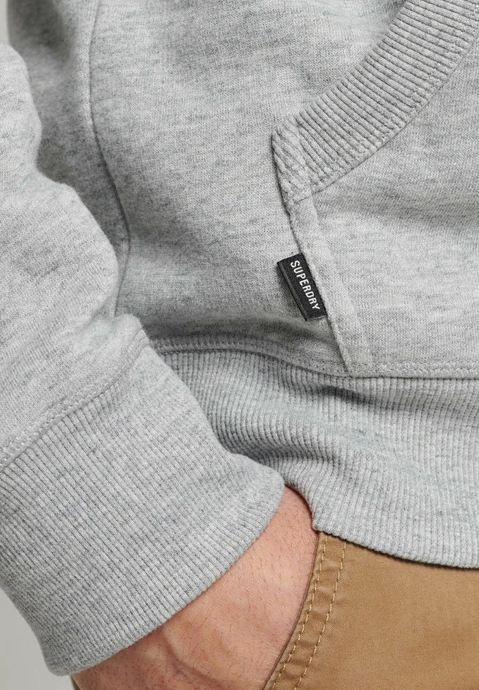 Superdry VINTAGE - Hoodie - Athletic Grey Marl 3 Superdry VINTAGE - Hoodie - Athletic Grey Marl - Image 3