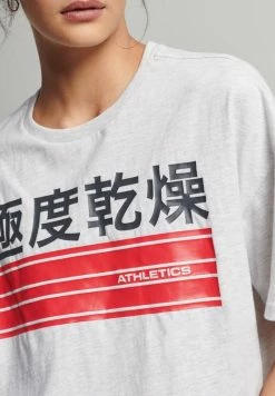 Superdry Print T-shirt - Ice Marl -Superdry Shop 615d1a27e5f6479fa6d8219699c0b149