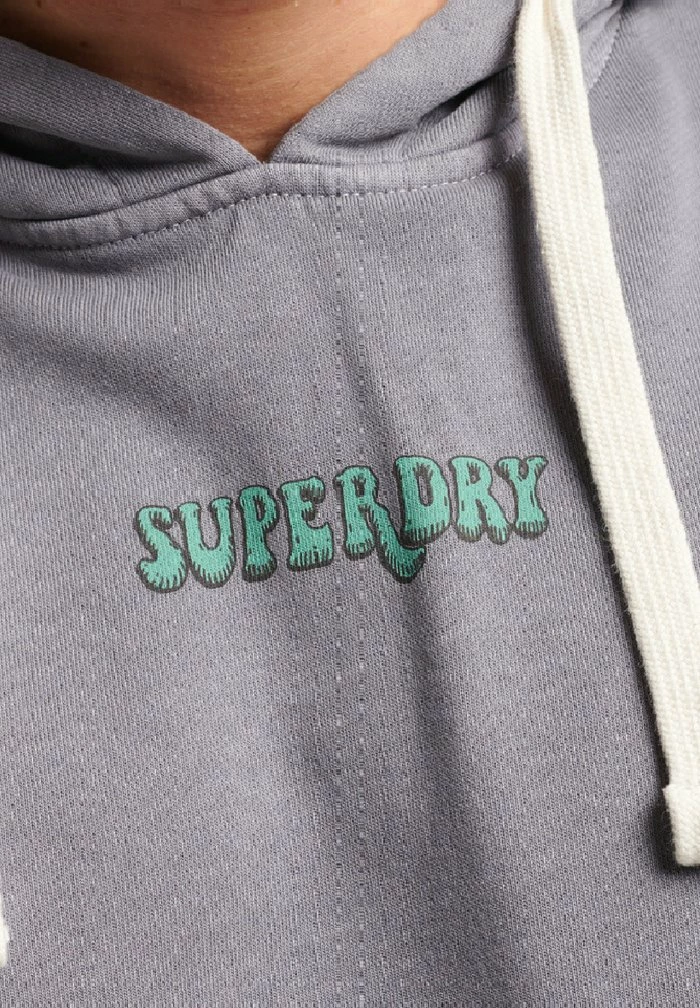Superdry INTO THE WOODS GRAPHIC HOODIE - Sweatshirt - Rock 3 Superdry INTO THE WOODS GRAPHIC HOODIE - Sweatshirt - Rock - Image 3