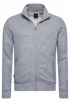 Superdry Zip-up Sweatshirt - Athletic Grey Marl -Superdry Shop 616bed8136004e08bf0a3485273c942a