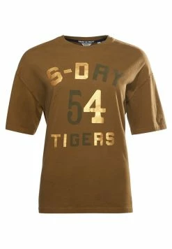 Superdry MILITARY - Print T-shirt - Shrubbery