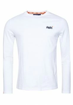 Superdry ORANGE LABEL VINTAGE TEE - Long Sleeved Top - White -Superdry Shop 61805373056b4e51ba63367da260e28f