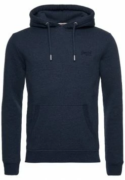Superdry VINTAGE LOGO EMBROIDERED - Hoodie - Vintage Navy Marl -Superdry Shop 61ba2161f75d49078c8ecf06130bad48