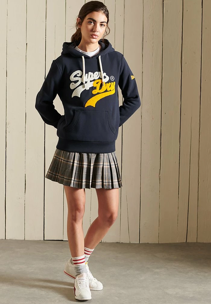 Superdry VINTAGE LOGO SOURCE - Sweatshirt - Eclipse Navy 1 Superdry VINTAGE LOGO SOURCE - Sweatshirt - Eclipse Navy