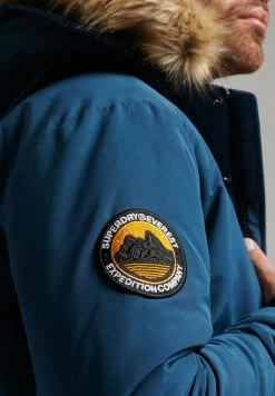 Superdry EVEREST - Winter Jacket - Ocean Blue -Superdry Shop 61e5dcb868c5466baeae2133b54ffdd0