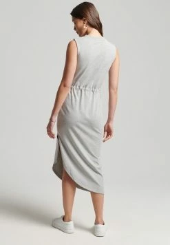 Superdry Jersey Dress - Light Grey Marl 7 Superdry Jersey Dress - Light Grey Marl -Superdry Shop 61fbe07b62884e6784637f2e7018636e