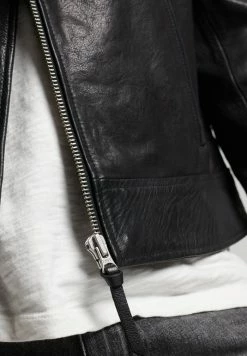 Superdry MOTO BIKER - Leather Jacket - Black -Superdry Shop 620ae7a33f4945c3a1d53153129f5d2f