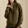 Superdry EMBROIDERED LOGO - Sweatshirt - Olive Marl