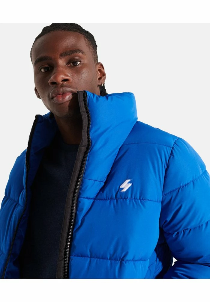 Superdry Winter Jacket - Royal 5 Superdry Winter Jacket - Royal - Image 5