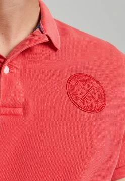 Superdry VINTAGE SUPERSTATE - Polo Shirt - Soda Pop Red