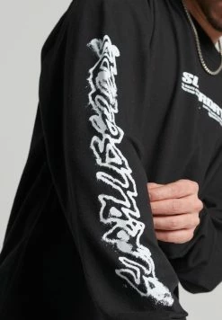 Superdry X SURPLUS LONG SLEEVE - Long Sleeved Top - Black 9 Superdry X SURPLUS LONG SLEEVE - Long Sleeved Top - Black -Superdry Shop 627084b5a4f34d598d66de96831aca6b