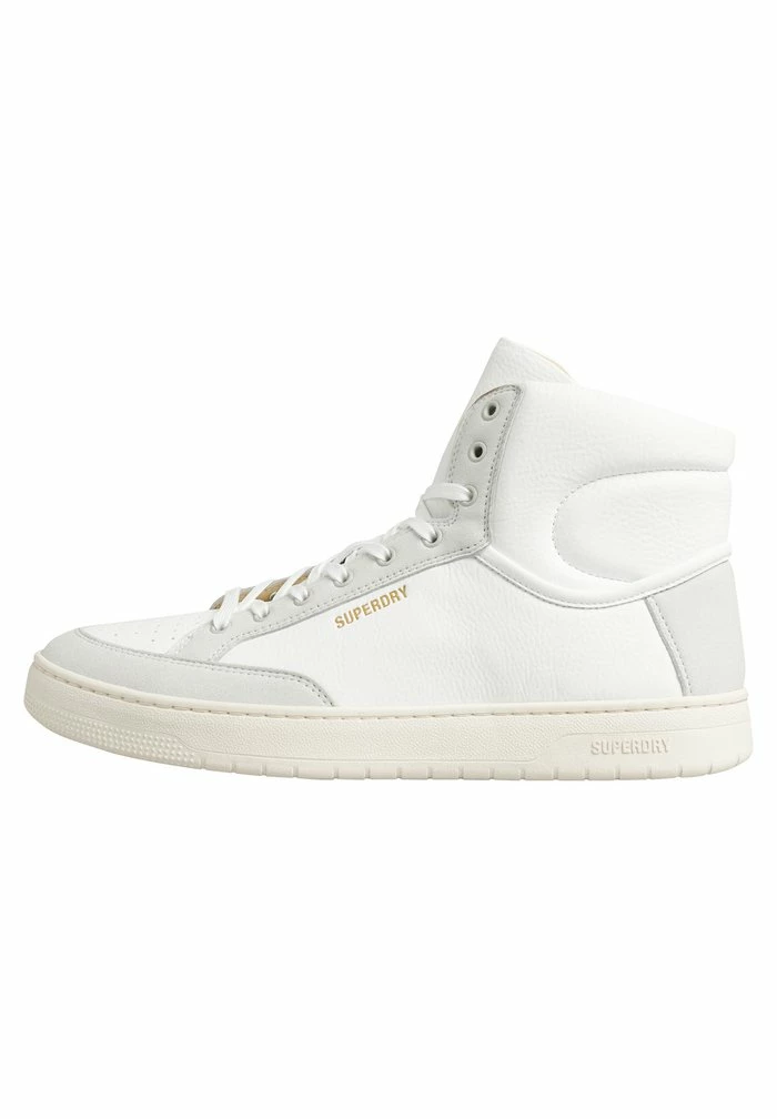 Superdry VINTAGE - High-top Trainers - White Grey 1 Superdry VINTAGE - High-top Trainers - White Grey