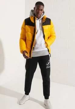 Superdry COLLEGE VARSITY ARCH MONO - Hoodie - Ice Marl