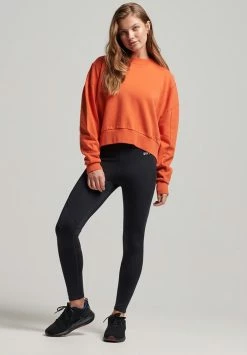 Superdry FLEX BATWING - Sweatshirt - Burnt Ochre