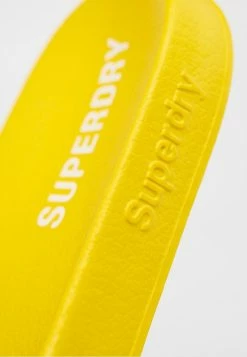Superdry Pool Slides - Yellow -Superdry Shop 637c06f87d414c9e8ac401bc0c493a2c