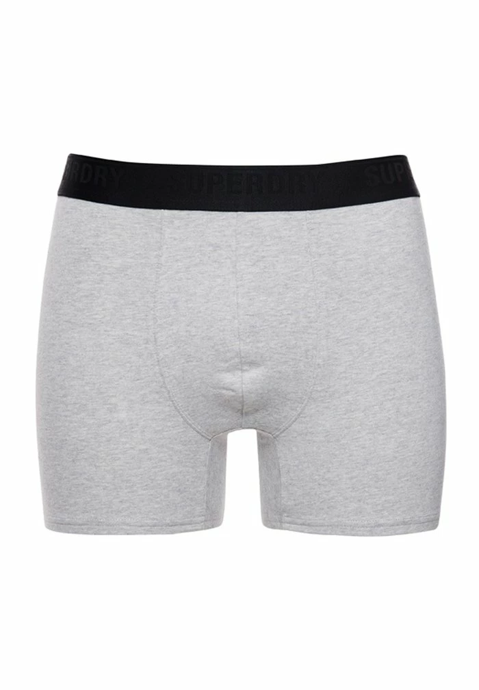 Superdry 3 PACK - Pants - Black Grey Optic 5 Superdry 3 PACK - Pants - Black Grey Optic - Image 5