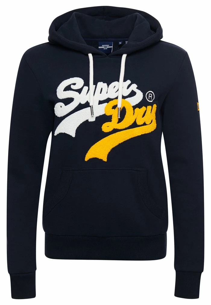 Superdry VINTAGE LOGO SOURCE - Sweatshirt - Eclipse Navy 4 Superdry VINTAGE LOGO SOURCE - Sweatshirt - Eclipse Navy - Image 4
