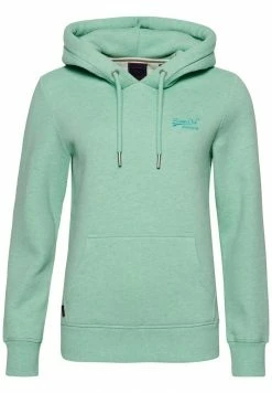 Superdry VINTAGE - Hoodie - Minted Marl -Superdry Shop 640a610da51f4ad7a2a46fb5fcb73f3a