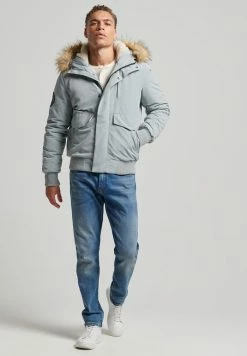 Superdry EVEREST - Winter Jacket - Cobalt -Superdry Shop 6460b6ad3d7b458b936032ac801e8718