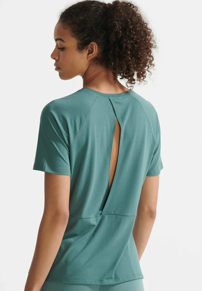 Superdry Basic T-shirt - Dark Green 2 Superdry Basic T-shirt - Dark Green - Image 2