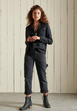 Superdry Trousers - Black